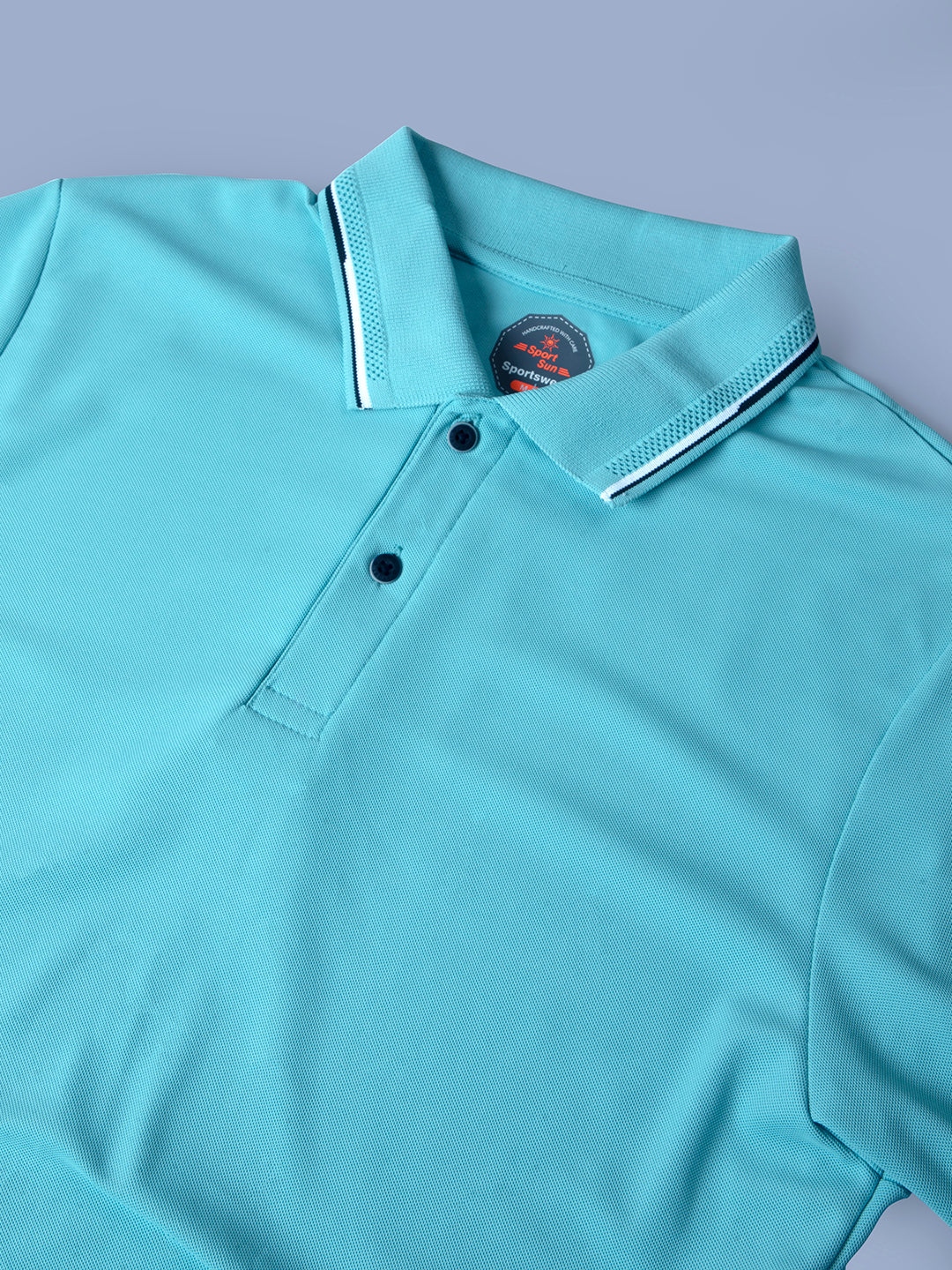 Sport Sun Max Polo Pro Sky Blue T Shirt