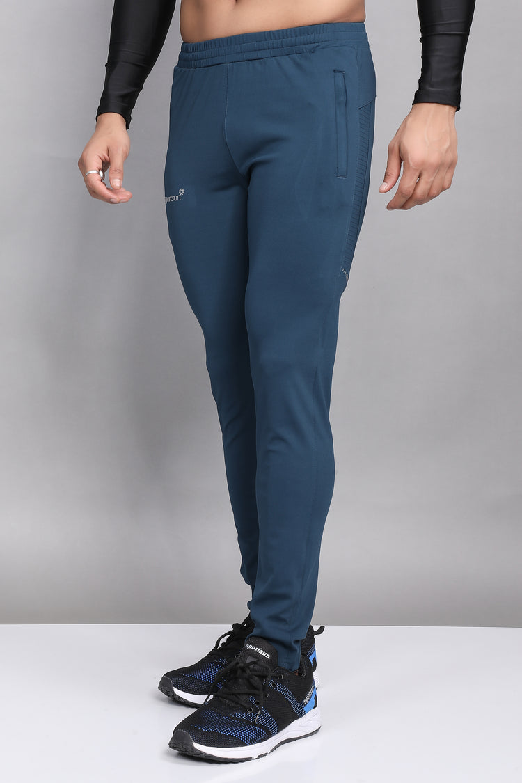 Male Polyester Blend Sport Sun Men Sports Black Track Pant, Solid at Rs  749/piece in Talcher