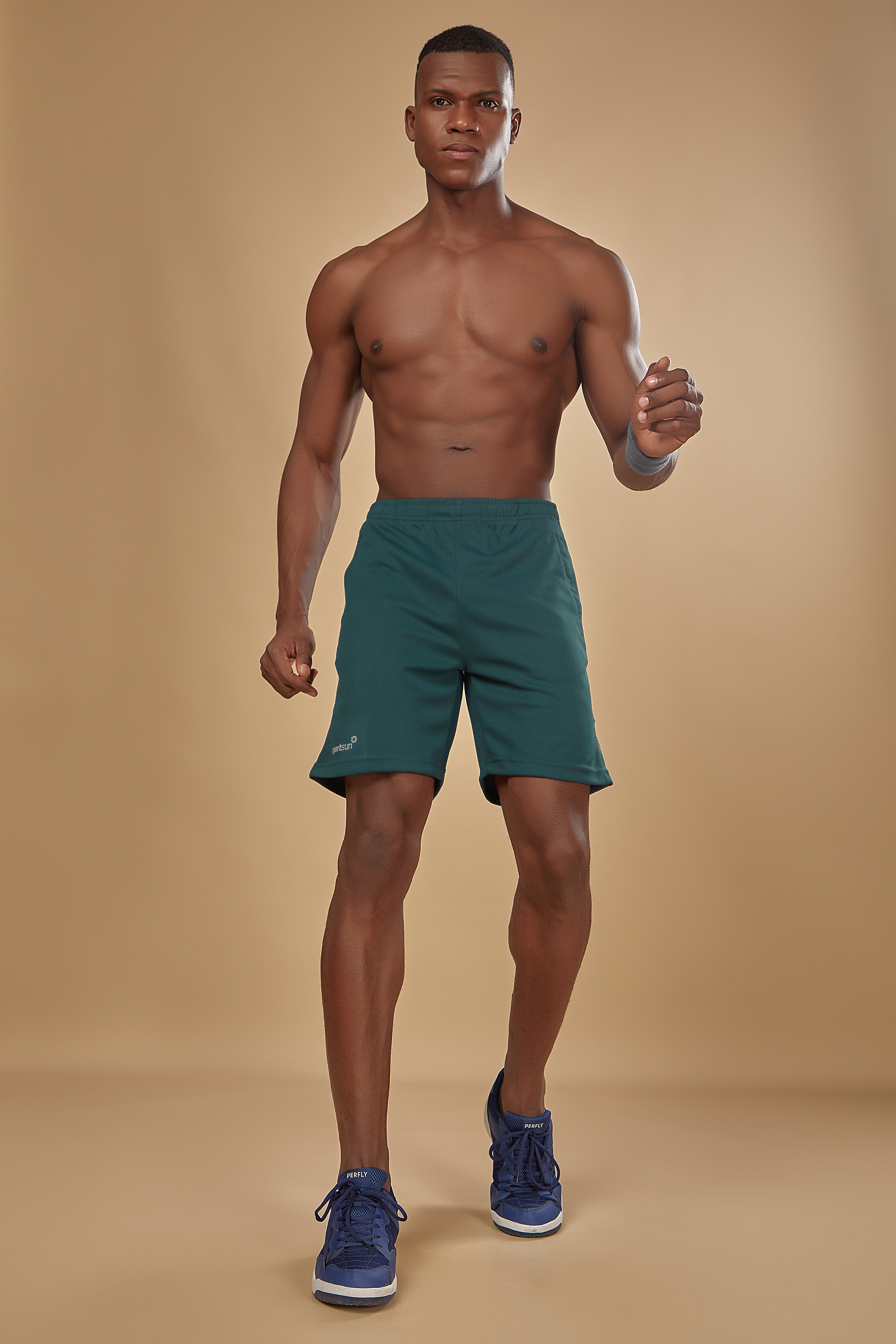 Sport Sun Men Green Nova Shorts