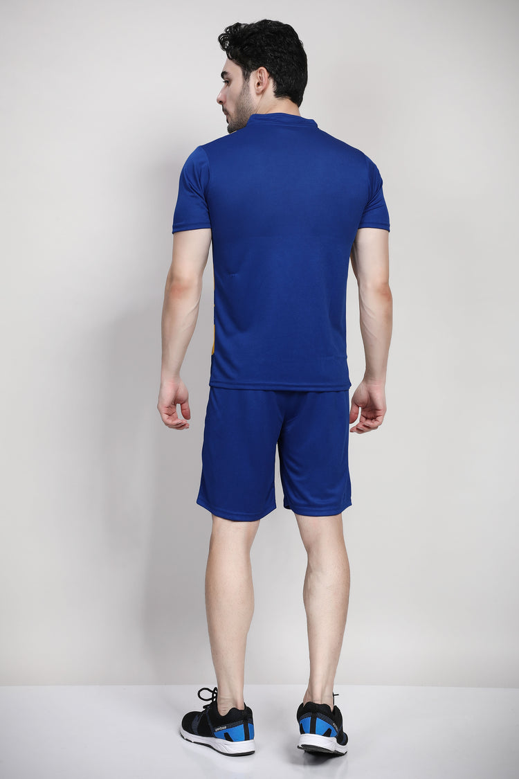 Sports Royal Blue Football Kit For Men