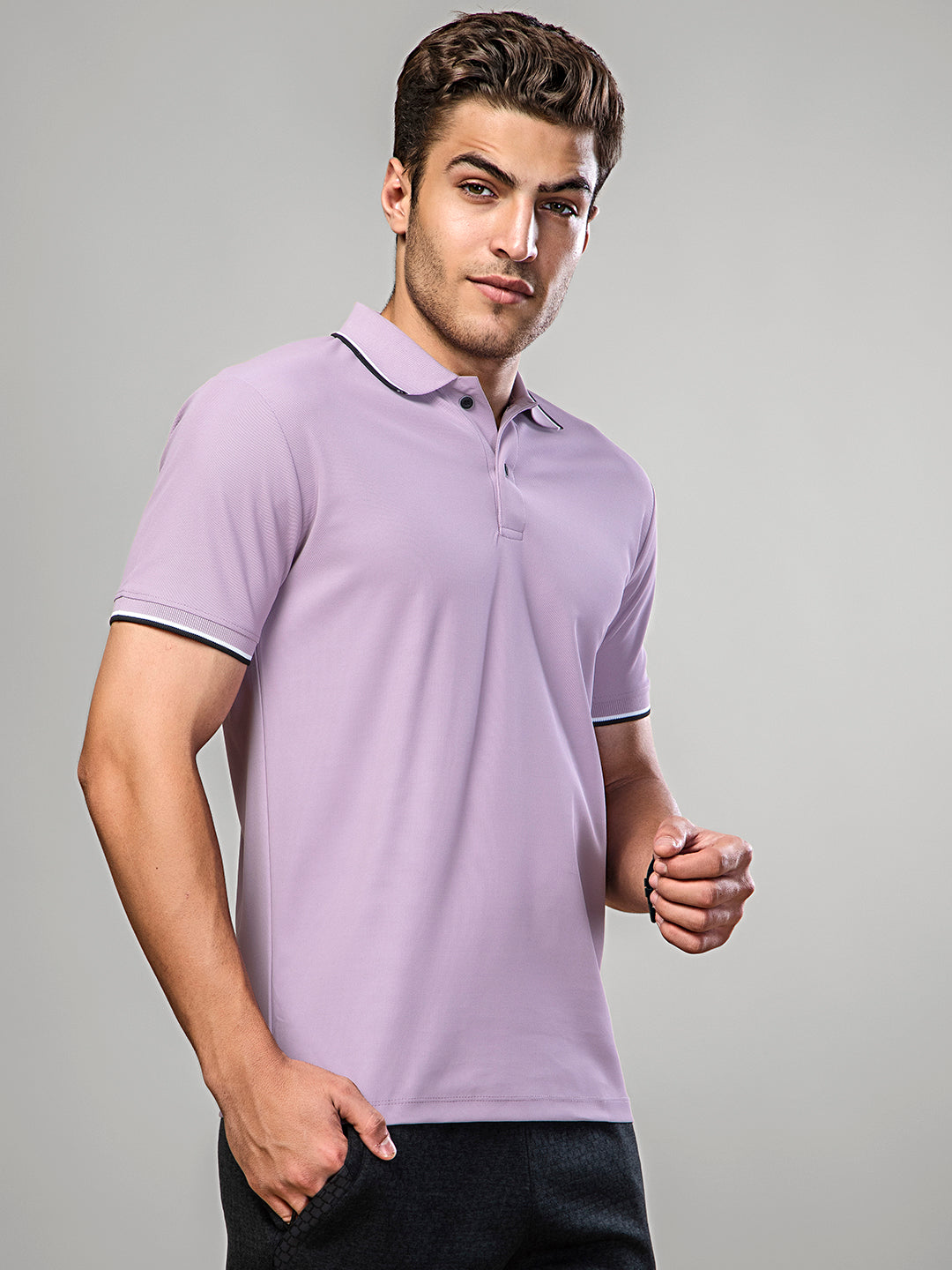 Sport Sun Max Polo Pro Lavender T Shirt