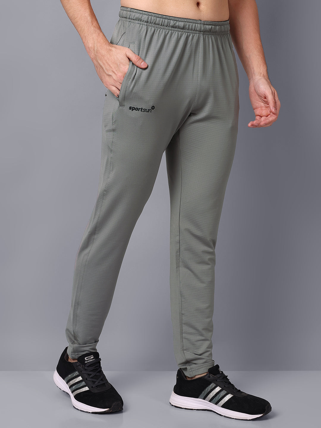 Sport Sun Air Max Steel Grey Track Pant for Men