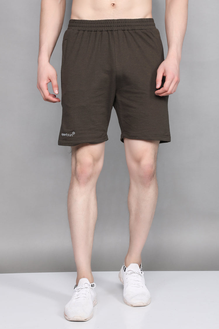 Sport Sun Classic Cotton Olive Shorts for men