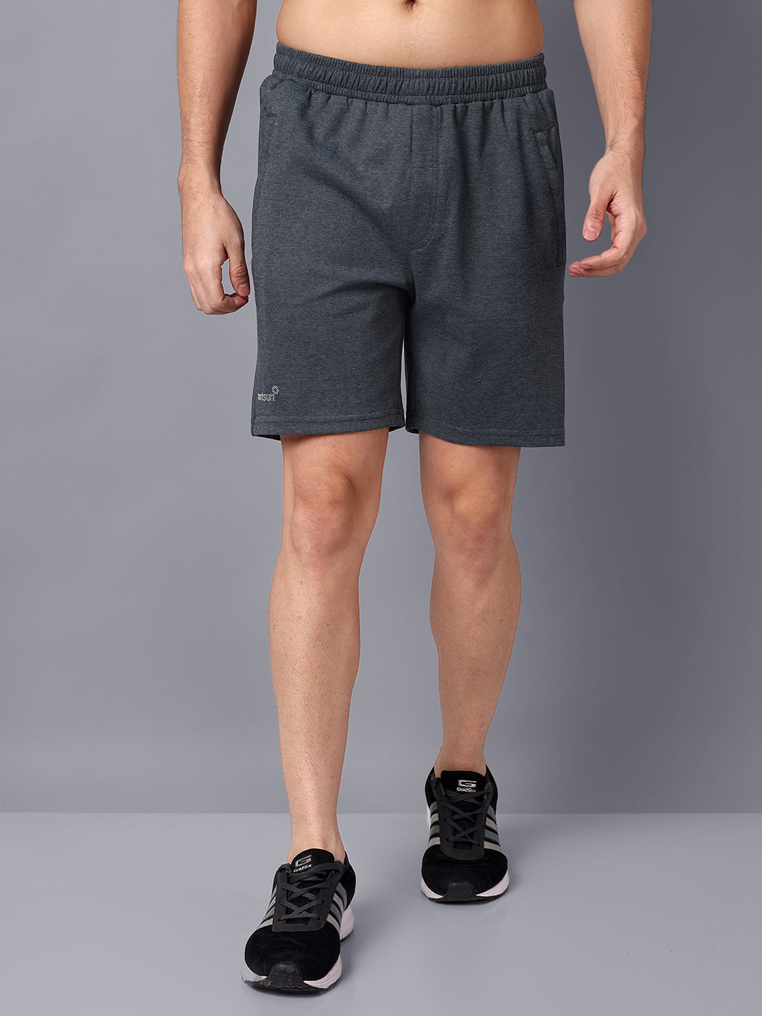 Sport Sun Active Cotton Dark Grey Shorts for men