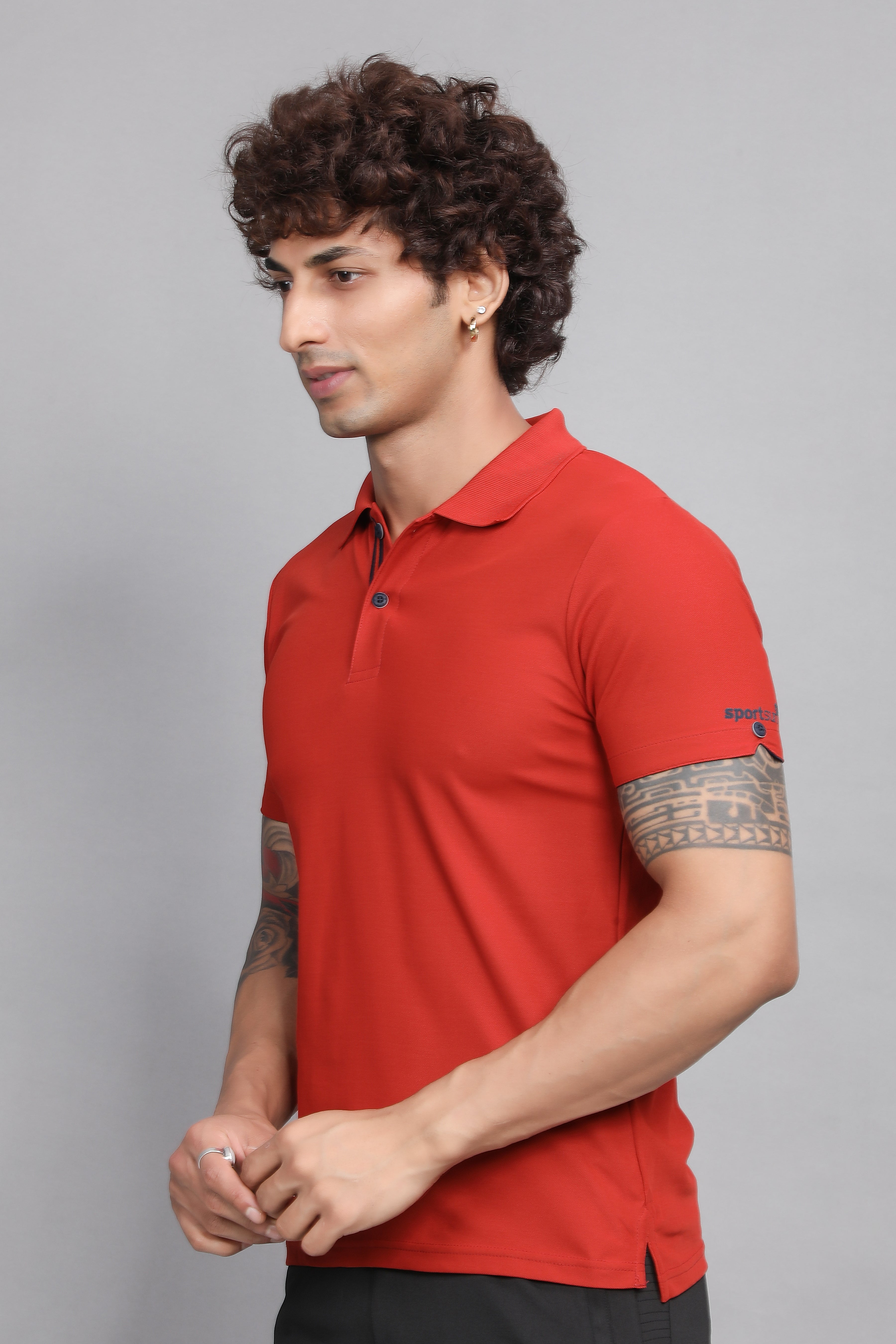 Sport Sun Max Polo Rust T-shirt for Men