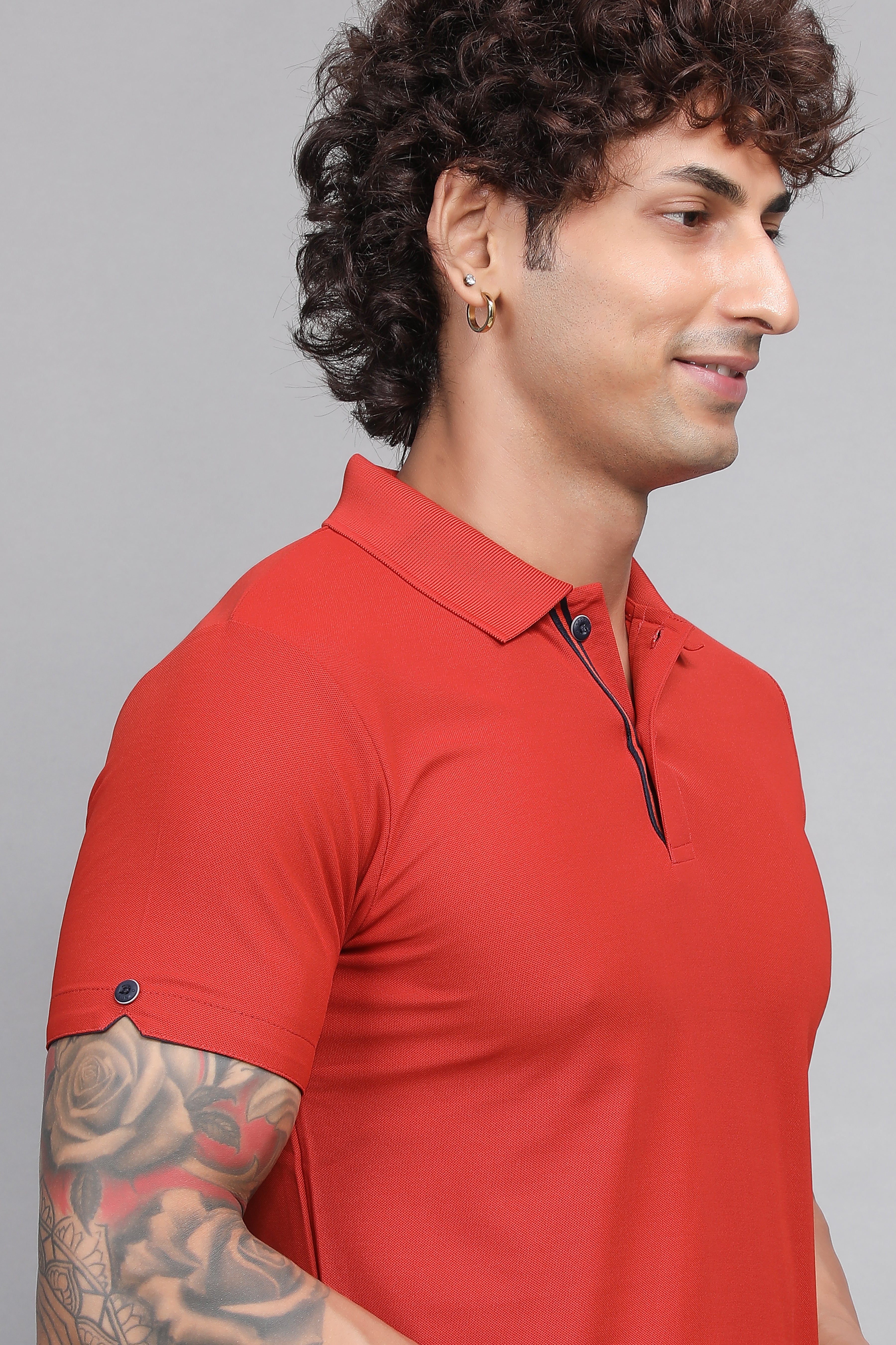 Sport Sun Max Polo Rust T-shirt for Men