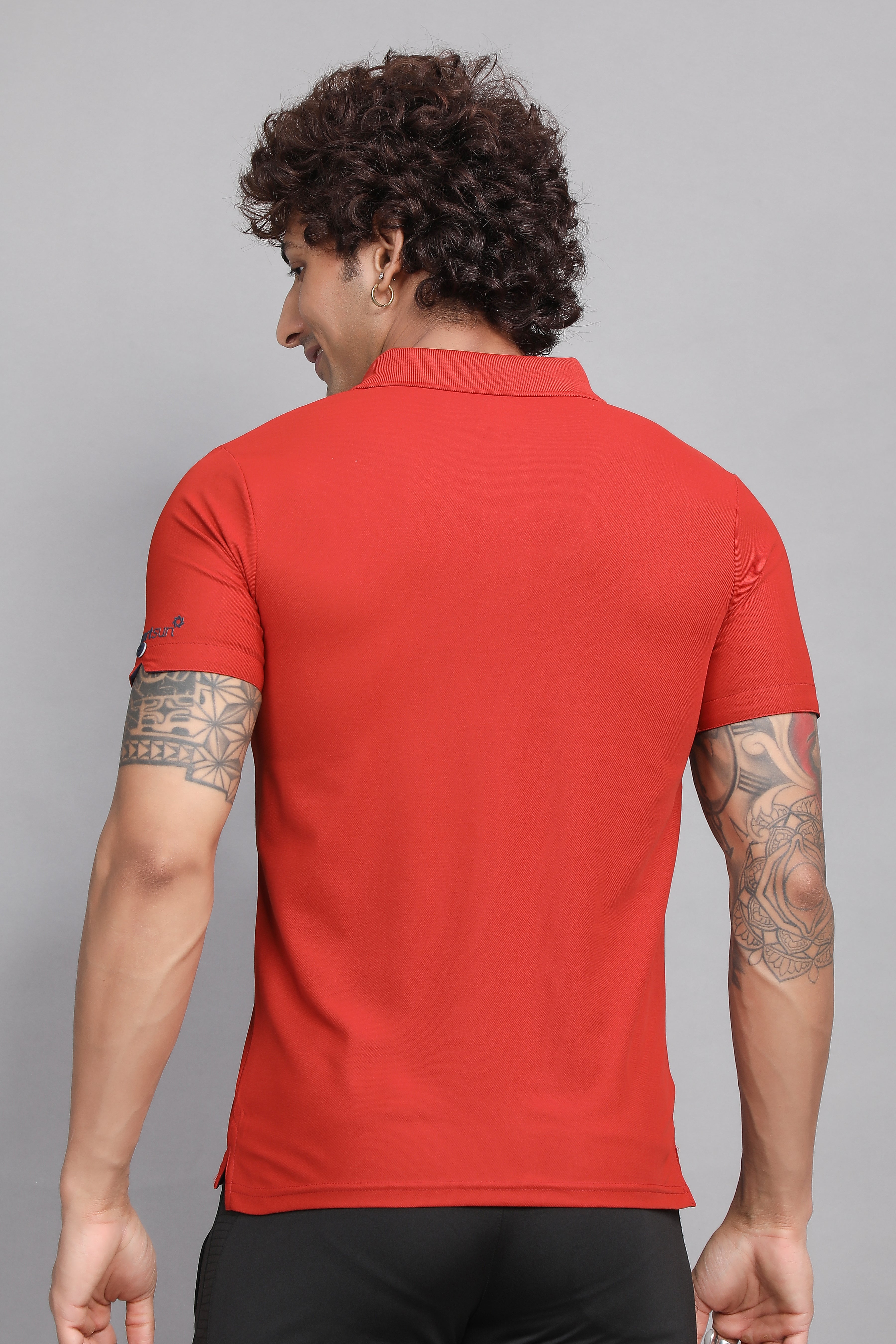 Sport Sun Max Polo Rust T-shirt for Men