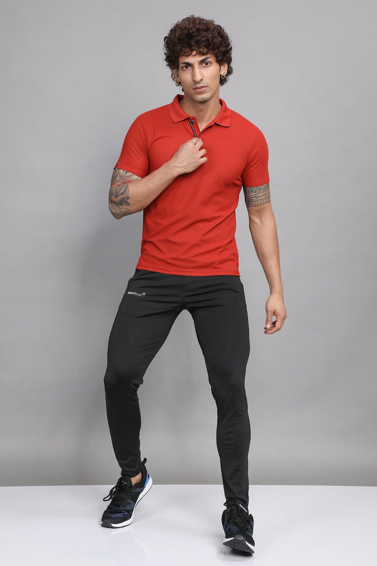 Sport Sun Max Polo Rust T-shirt for Men