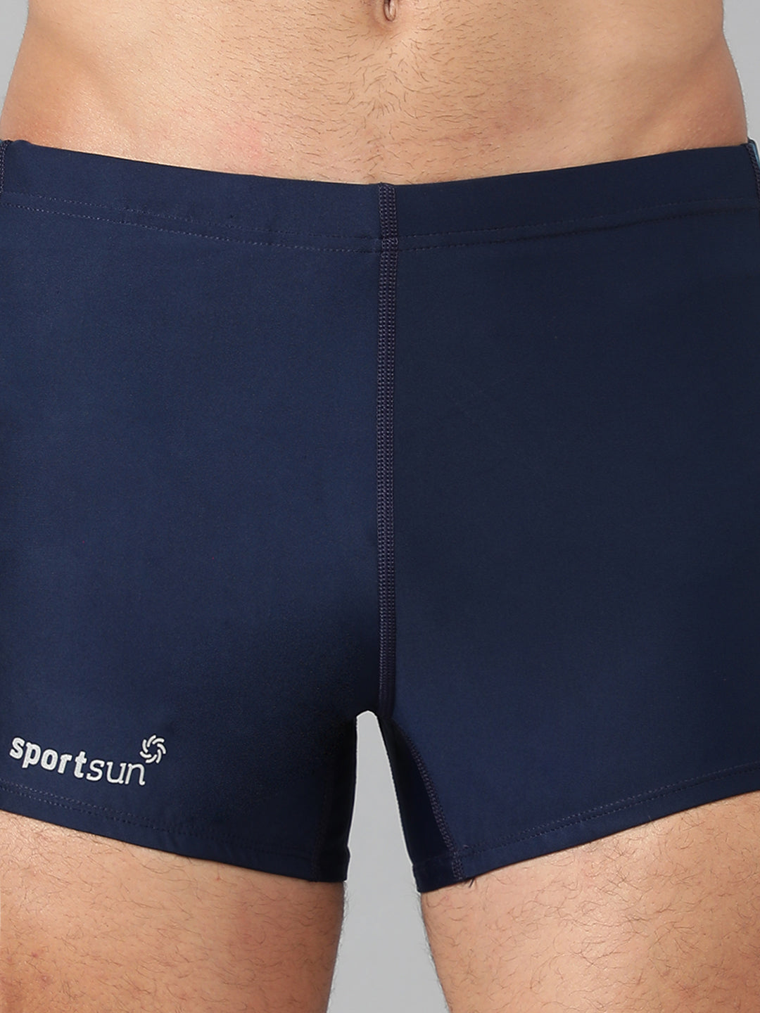 Sport Sun Navy Blue Swimming Costume For Men