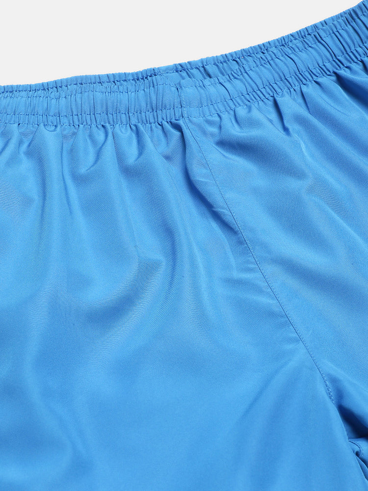 Sport Sun Solid Men Ink Blue Micro Shorts