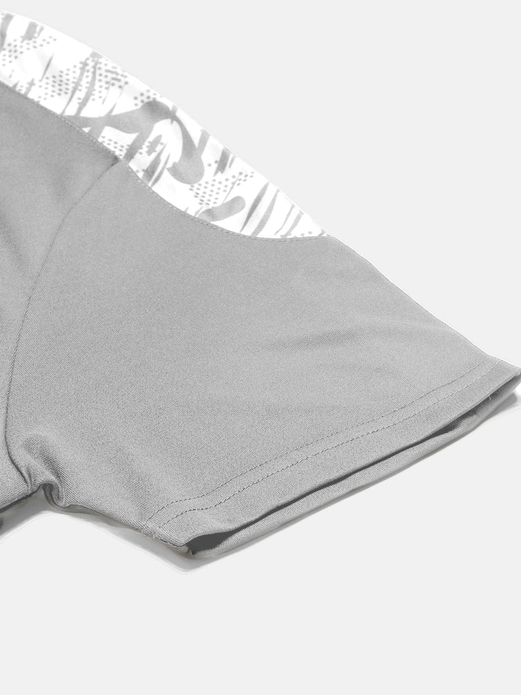 Sport Sun Dry-Fit Polo Light Grey T-shirt for Men