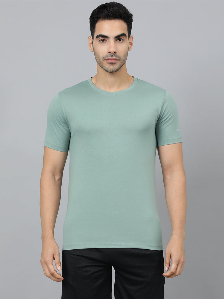 Sport Sun Cotton Round Neck Pista T-Shirt for Men
