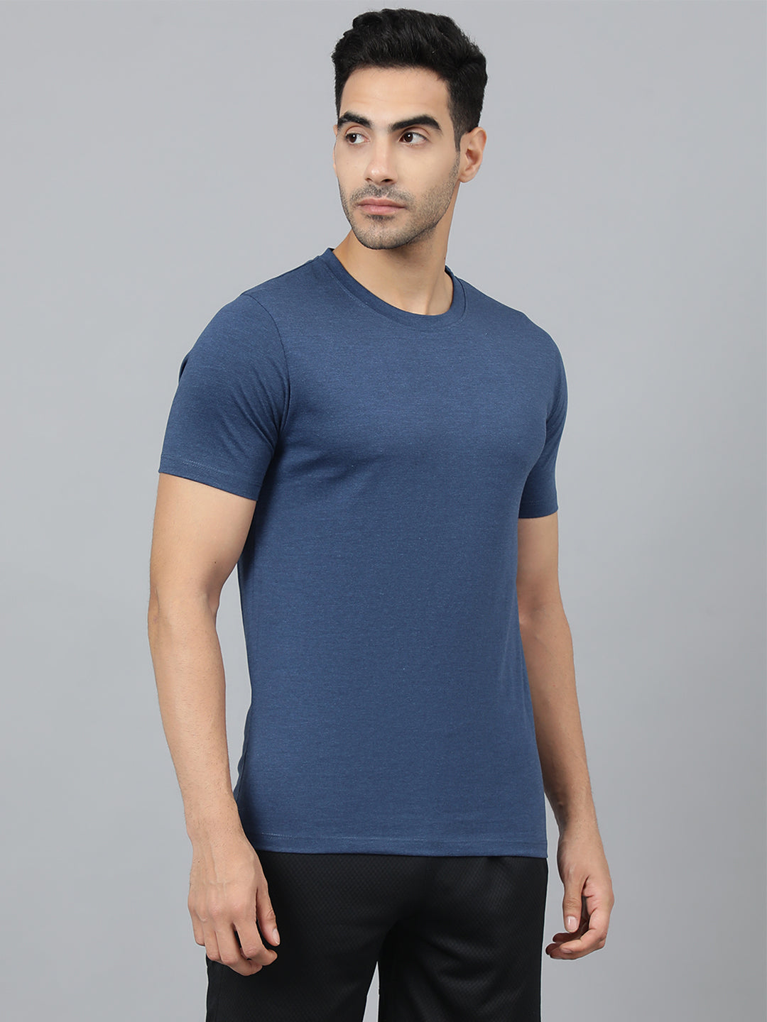 Sport Sun Cotton Round Neck Airforce T-Shirt for Men