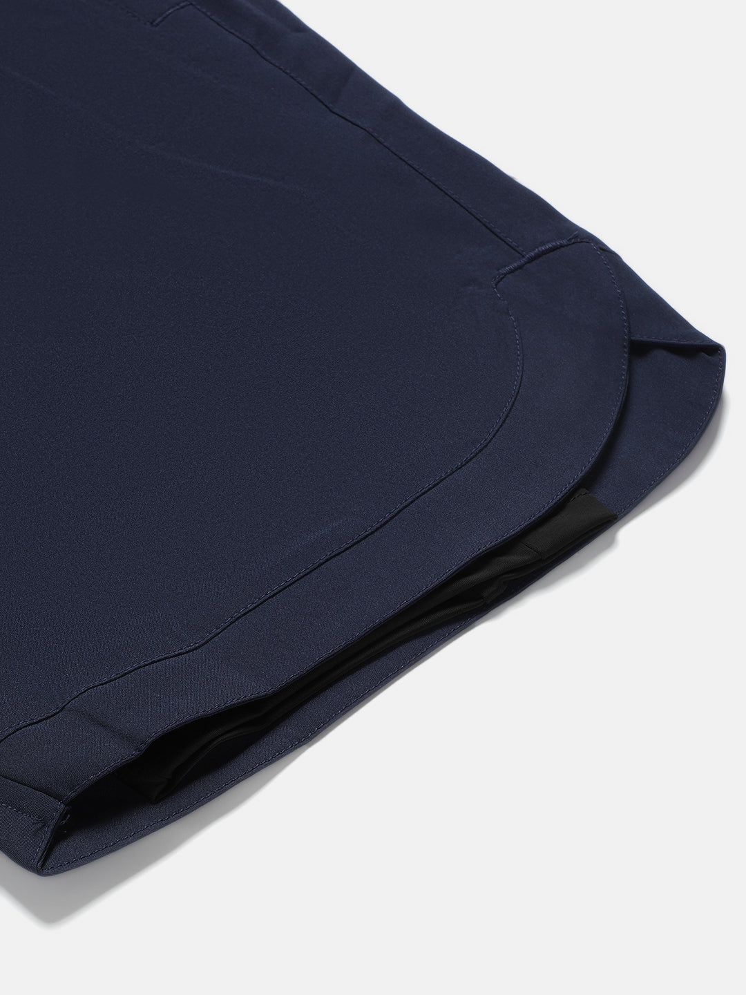 Sport Sun Solid Men NS Lycra Navy Blue Compression Shorts