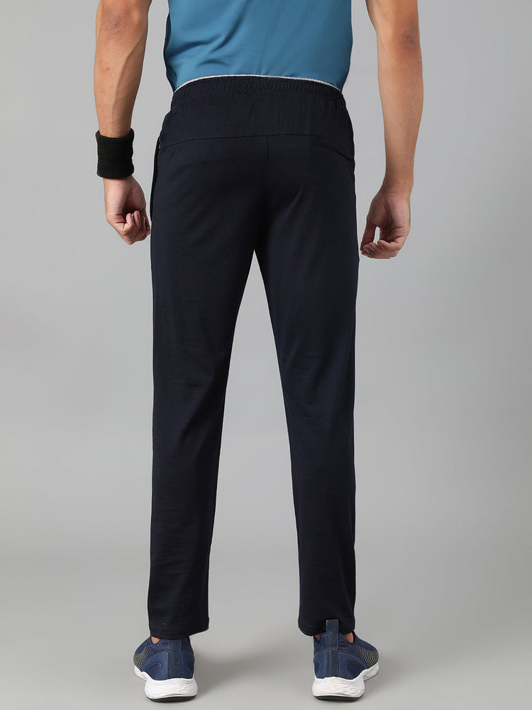 Sport Sun Pro Cotton Navy Blue Track Pant for Men