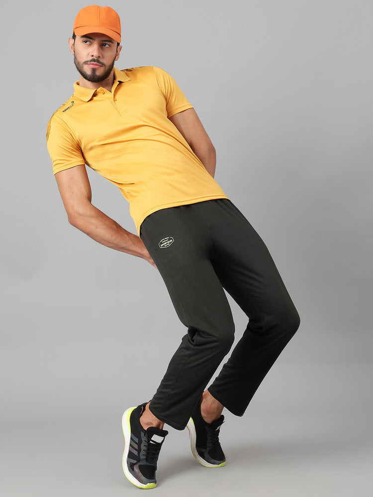 Sport Sun Pro Cotton Olive Track Pant for Men