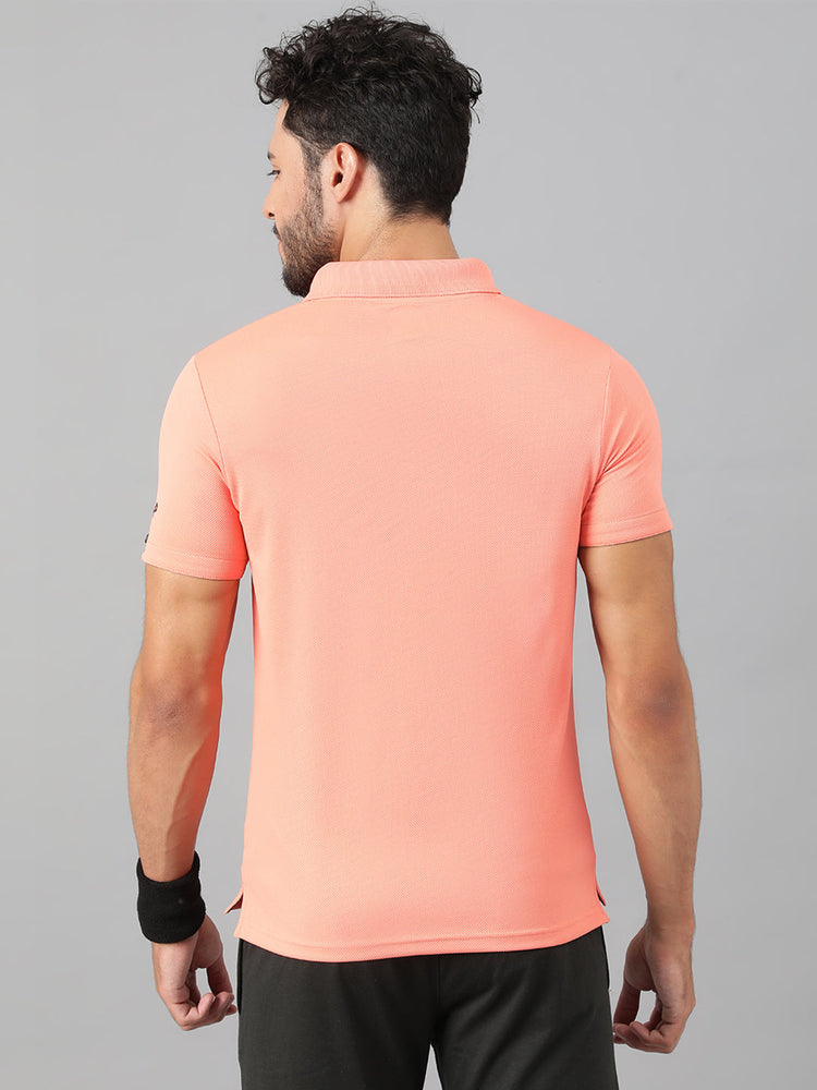 Sport Sun Victory Polo Peach T-shirt for men