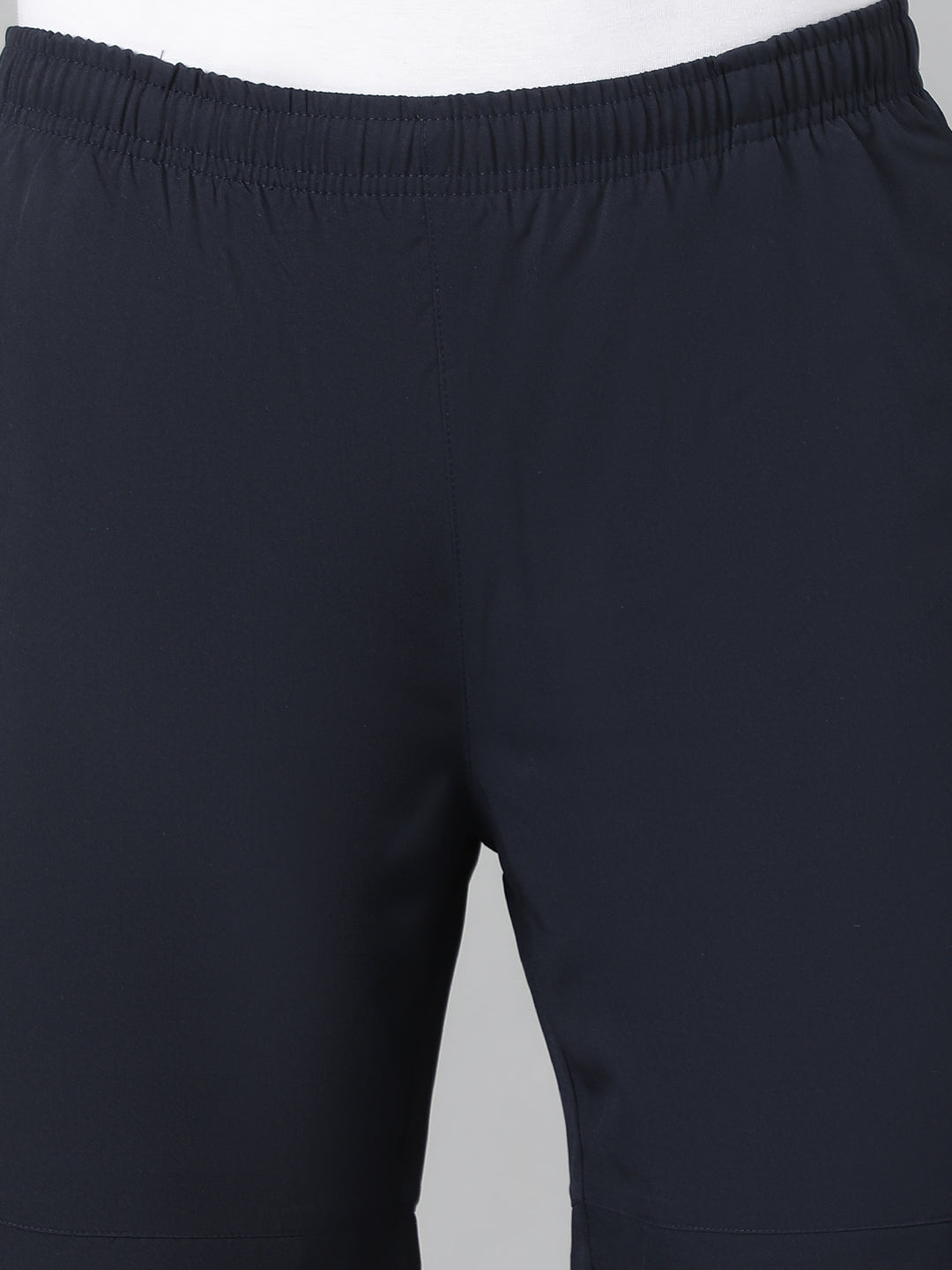 Sport Sun Solid Men NS Lycra Navy Blue Compression Shorts