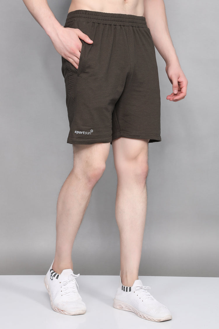 Sport Sun Classic Cotton Olive Shorts for men