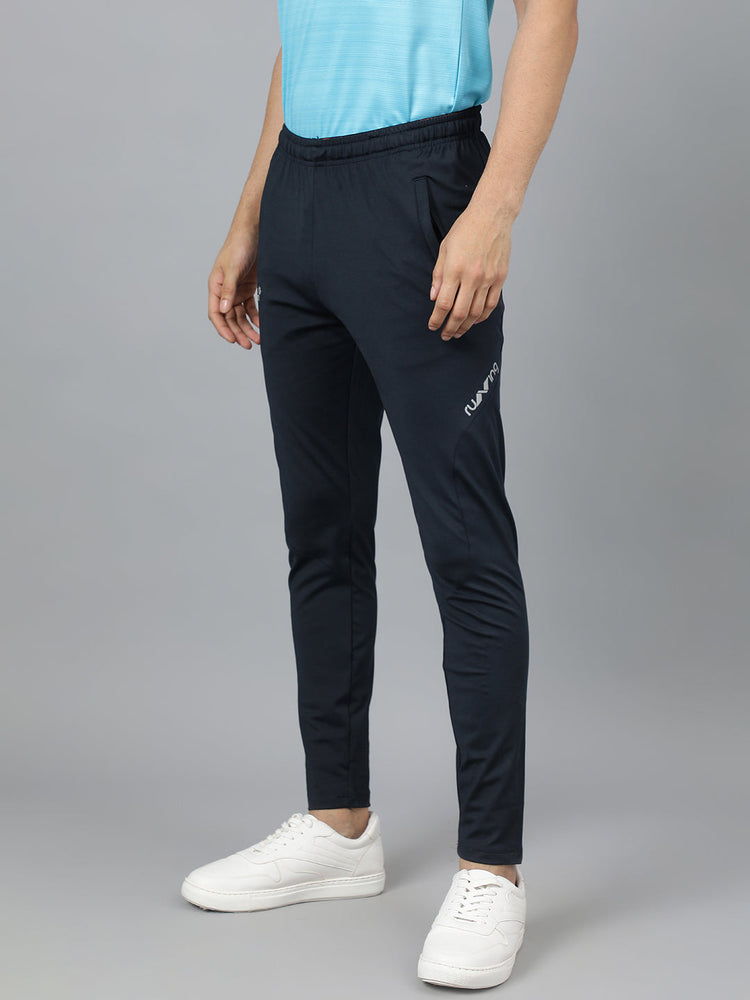 Sport Sun Solid Men Navy Blue Pro Track Pant