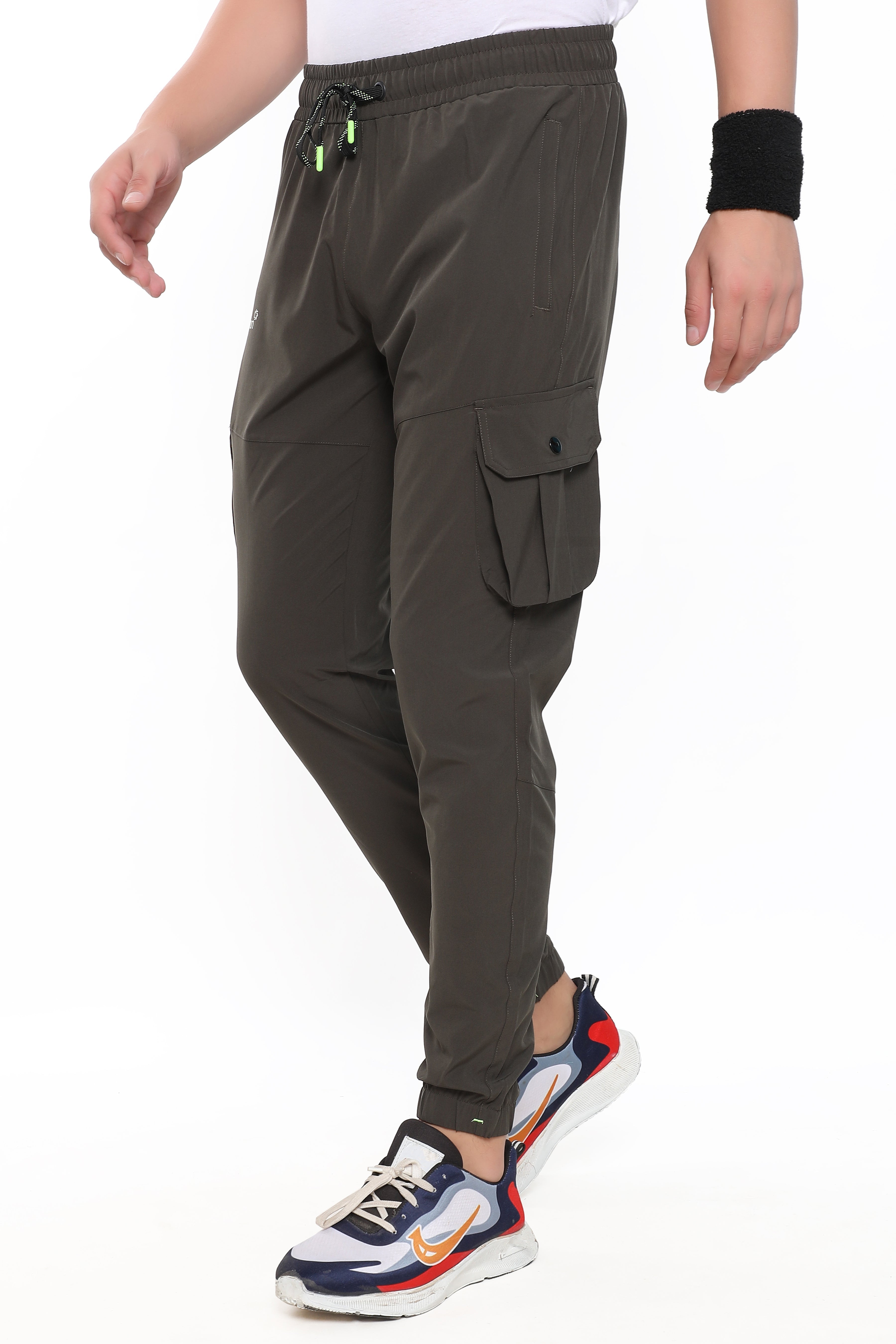 Sport Sun Dark Grey NS Lycra Cargo Jogger