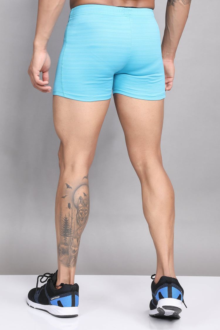 Sport Sun Fitness Sky Blue Shorts for men