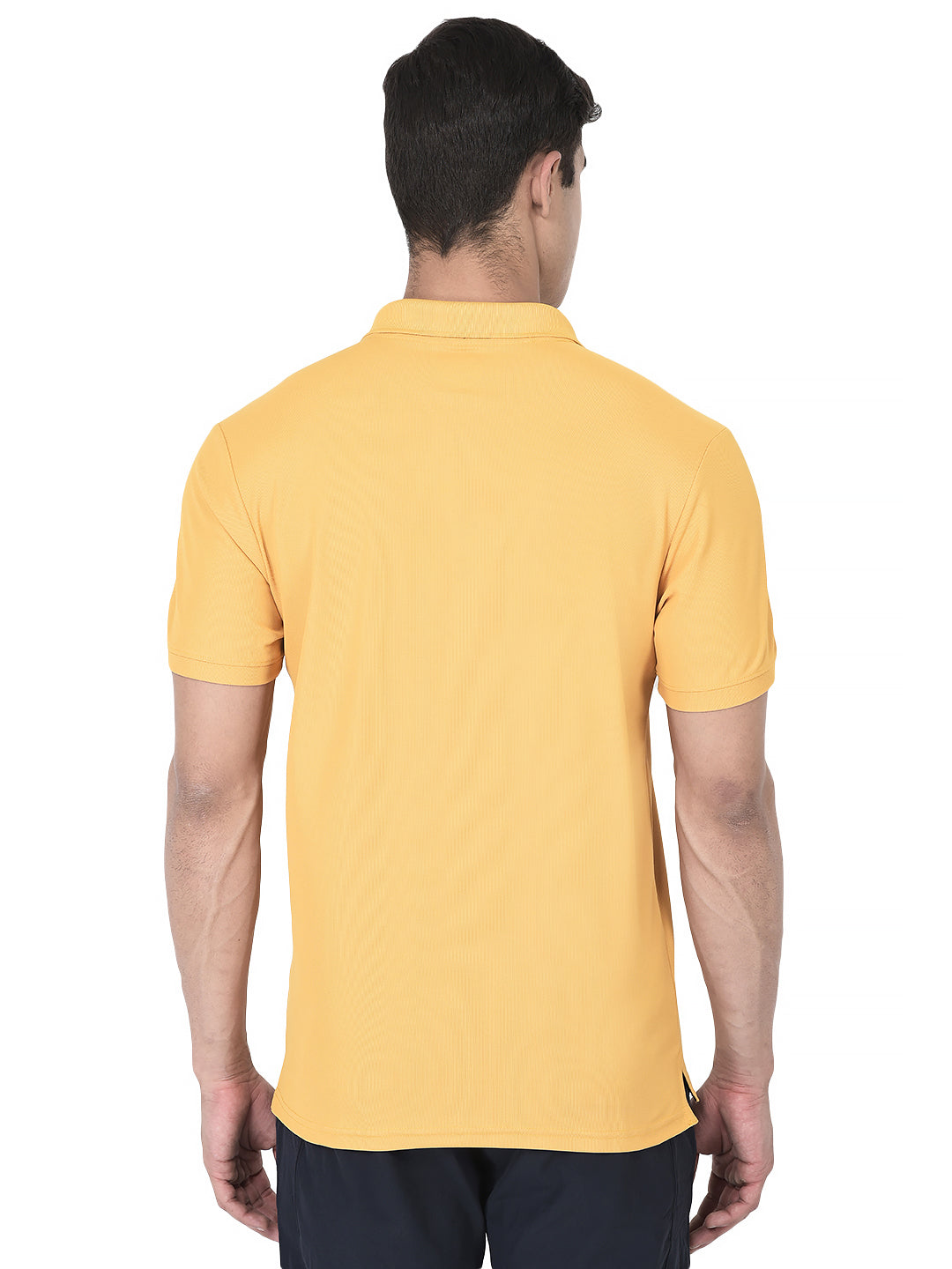 Sport Sun Max Polo Plus Mustard T-shirt for Men