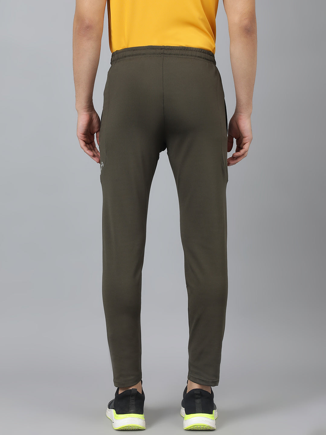 Sport Sun Solid Men Olive Pro Track Pant