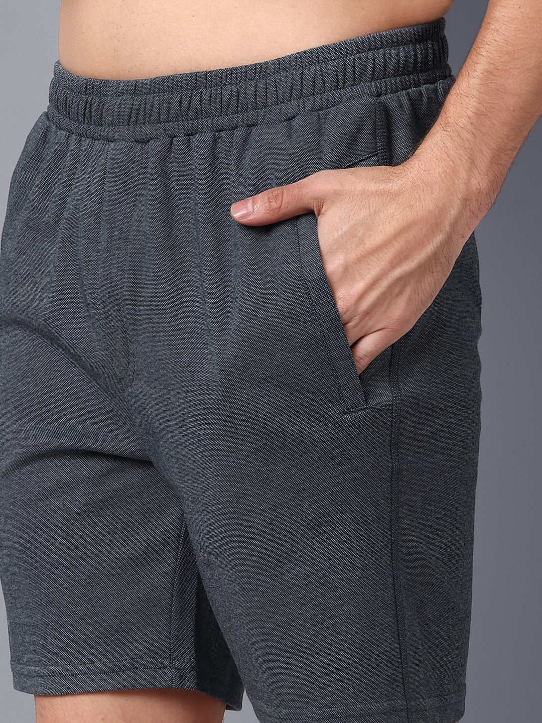 Sport Sun Active Cotton Dark Grey Shorts for men