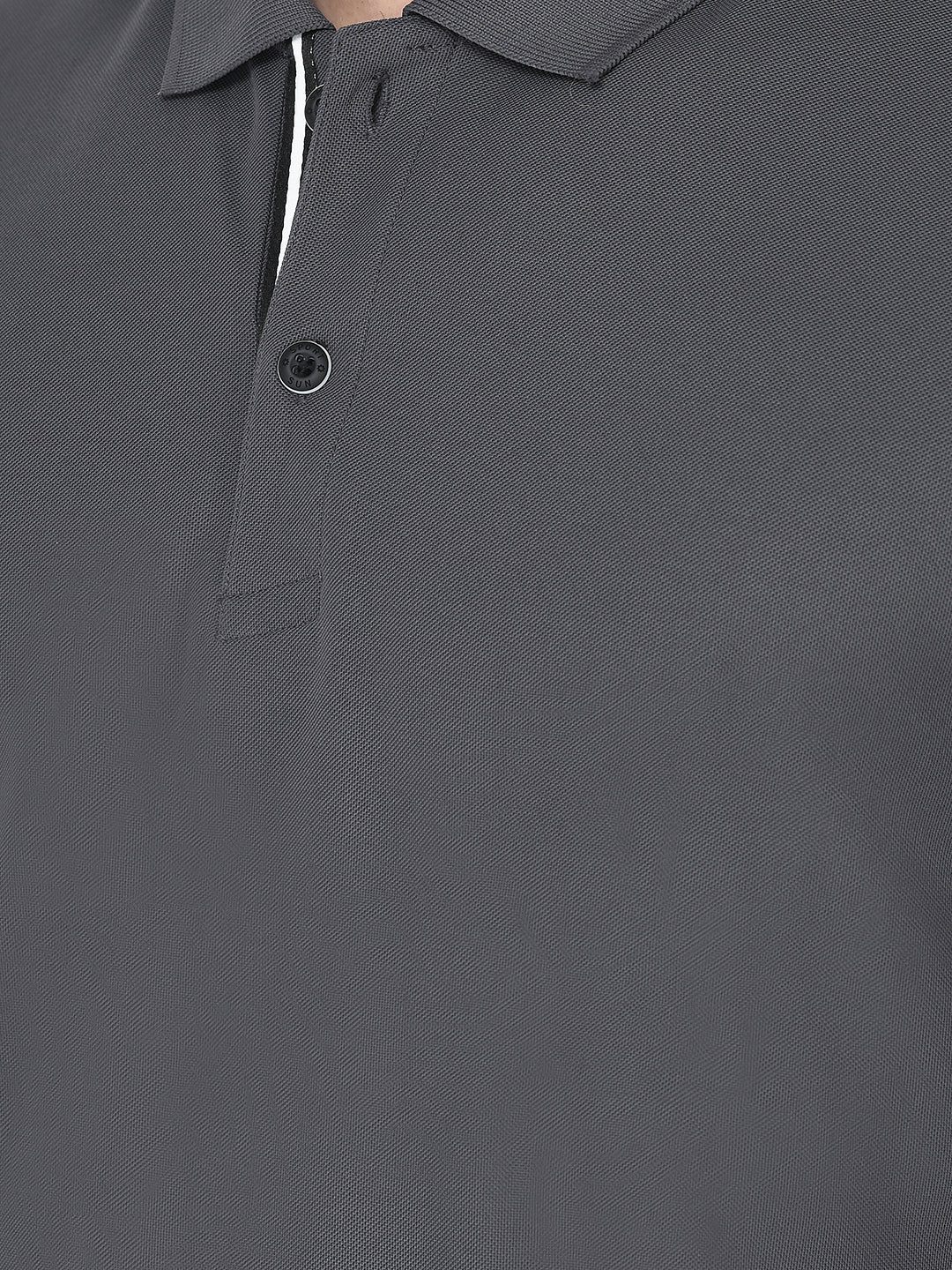 Sport Sun Max Polo Dark Grey T-shirt for Men