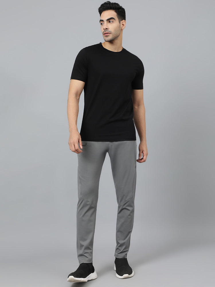 Sport Sun Solid Men Light Grey Pro Track Pant