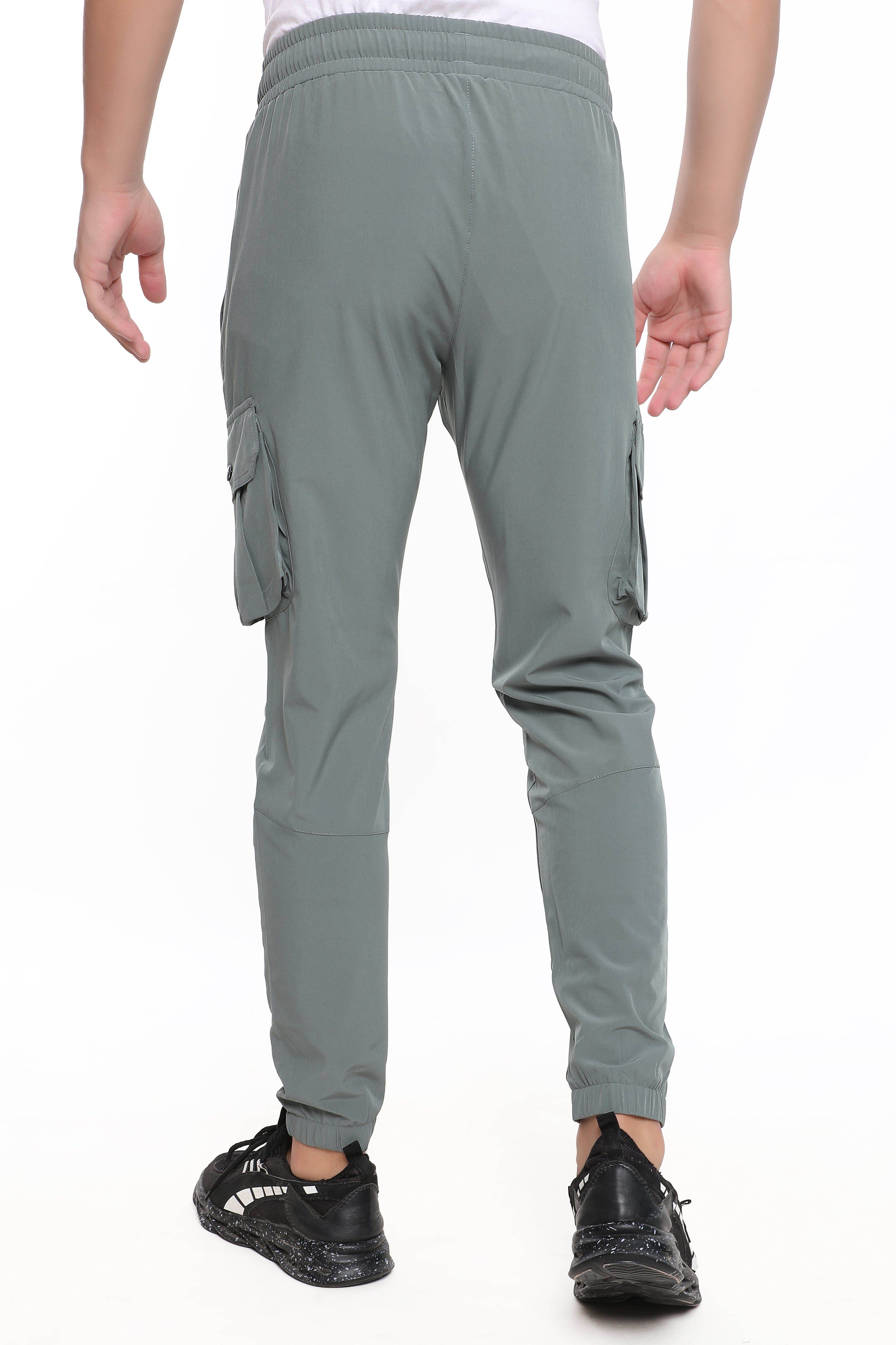 Sport Sun Light Olive NS Lycra Cargo Jogger