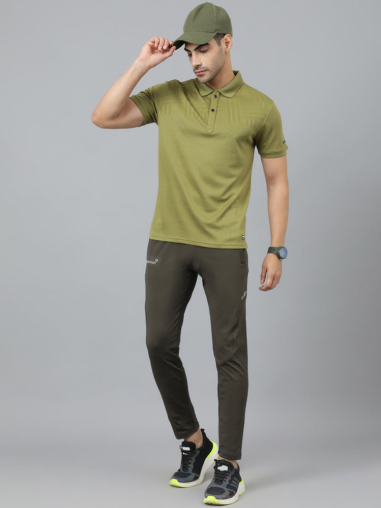Sport Sun Ultra Polo Olive T-shirt for Men