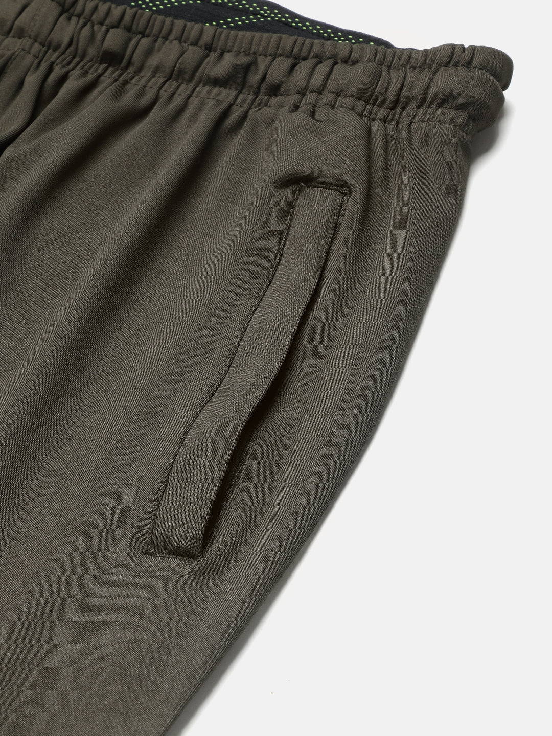 Sport Sun Solid Men Olive Pro Track Pant